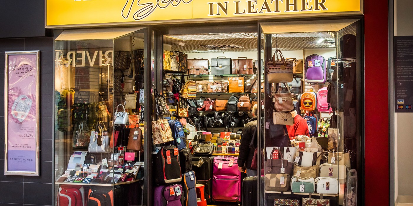 The Best in Leather at St Johns Shopping Centre