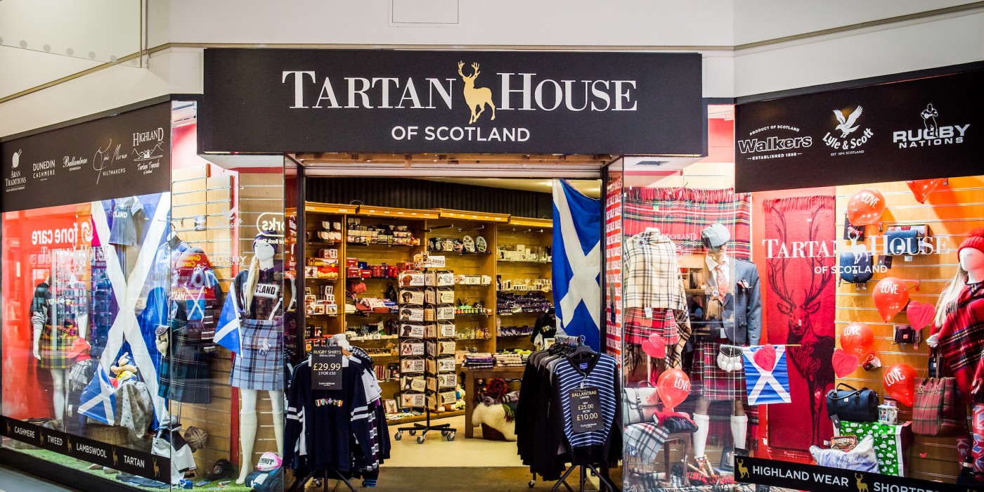 Tartan House of Scotland at St Johns Shopping Centre