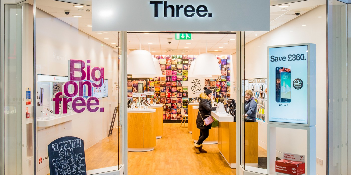 Three at St Johns Shopping Centre