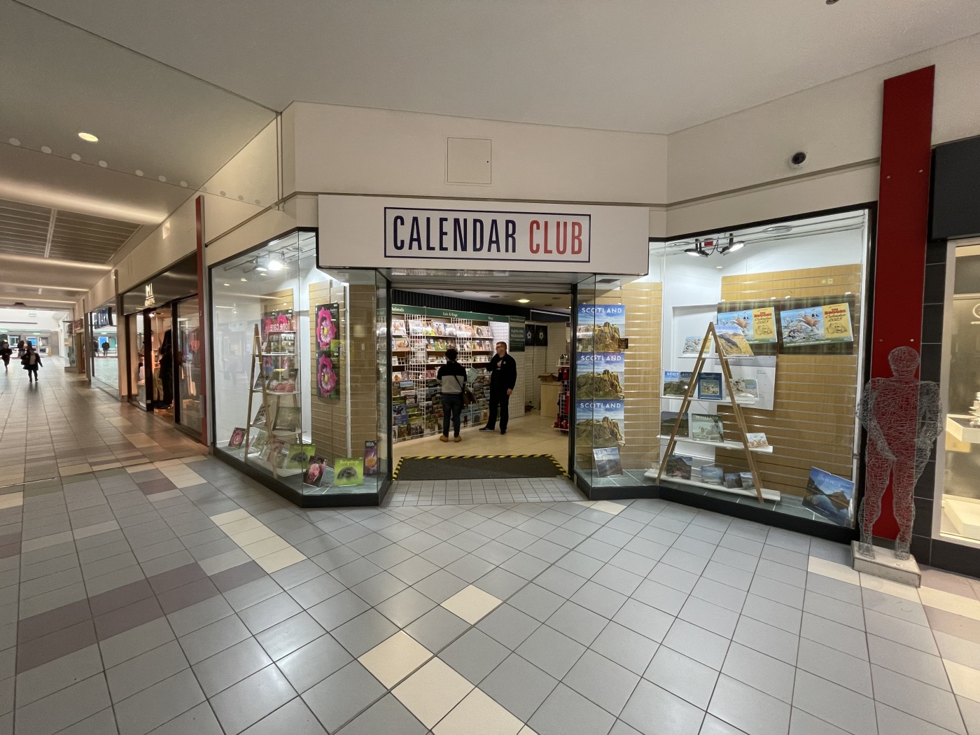 Calendar Club is now open in St John's Shopping Centre, Perth